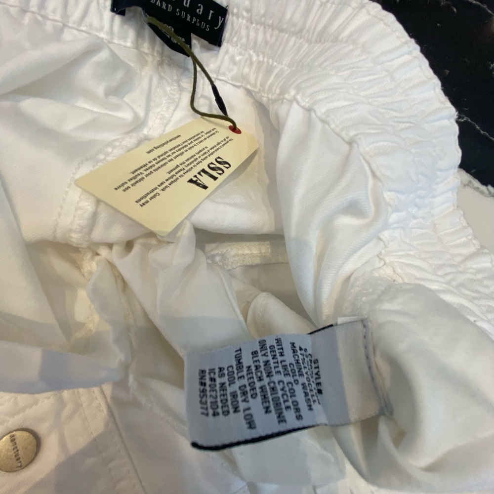 Brand new with tags! Sanctuary White Linen Pants - Picture 5 of 5